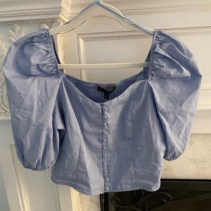 NWT Banana Republic puff sleeve blouse sz. Small
